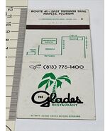 Matchbook Cover  The Glades  Restaurant   Tamiami Trail Naples, FL Unstr... - €10,63 EUR
