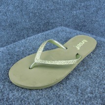 Reef  Women Flip Flop Sandal Shoes Gold Synthetic Size 6 Medium - £19.42 GBP