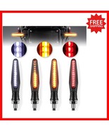 Super Bright 12V LED Motorcycle Indicators - 4PCS Flowing Turn Signal &amp; ... - $44.06 CAD