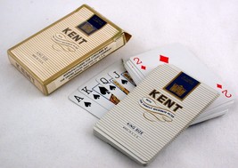Kent King Size Cigarette Plastic Playing Cards w Box - £3.93 GBP