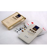 Kent King Size Cigarette Plastic Playing Cards w Box - £3.92 GBP