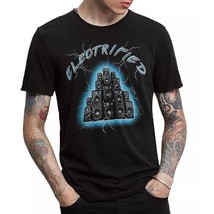 John Varvatos Star USA Men's Electrified Speakers Graphic Crew T-Shirt Black - £50.31 GBP