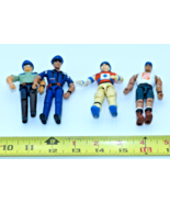 5 Assorted Miniature Articulsted Figures Construction, Police EMT and Ho... - $20.22 CAD