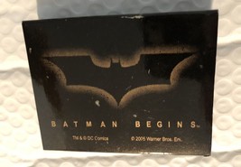 Batman Begins Movie Promo Mini-Flashlight Bat Key Chain Projects Bat Signal NEW - £33.33 GBP