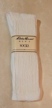 Vintage Eddie Bauer Mens Mid Calf White Pair Socks - £7.56 GBP