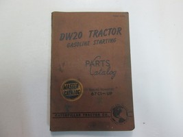 Caterpillar DW20 Tractor Gasoline Starting Parts Catalog Manual 67C1-UP WORN OEM - £15.56 GBP