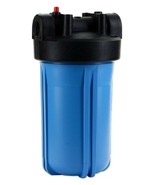 Hydronix HF45-10BLBK10PR Big Blue Water Filter 1&quot; Housing w/ Pr for 10&quot; ... - $867.67 MXN