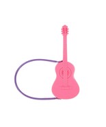 Vintage 1993 Barbie Pink Guitar With Purple Strap Musical Instrument Mus... - £6.28 GBP
