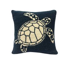 Multi Turtle Indigo Rug/Doormat/Pillow - $59.00