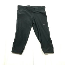 Nike Leggings Womens S Black Skinny Slim Fit Workout Stretch Fitted Dri-Fit - £14.90 GBP