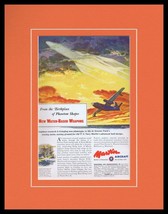 1952 Martin Aircraft Framed 11x14 ORIGINAL Vintage Advertisement - $49.49
