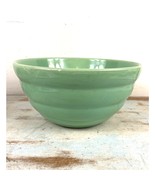 Vintage Bauer Ringware No. 12 Jade Green Mixing Bowl – Mid-Century Pottery - $801.38 MXN
