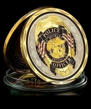 Law Enforcement St. Micheal Protect Us Collectible Coin - $11.83