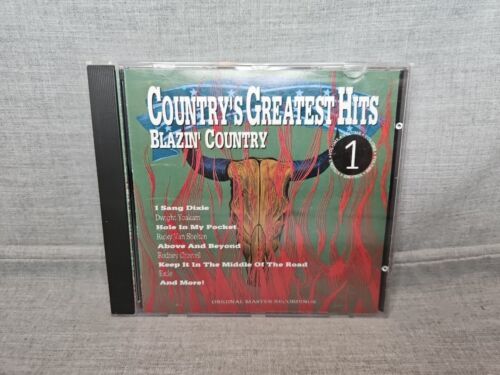 Primary image for Country's Greatest Hits 1: Blazin' Country (CD, 1990, Priority)