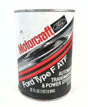 Vintage Motorcraft Ford Type F Automatic Transmission &amp; Steering Fluid 3... - £19.45 GBP