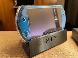 Sony PSP Display Stand Holder For PSP GO Desktop Dock Mount Black - $12.73