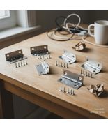 6 Pack Butt Hinges, 2 Inch 304 Stainless Steel Mini Folding Cabinet/Craf... - $210.04 MXN