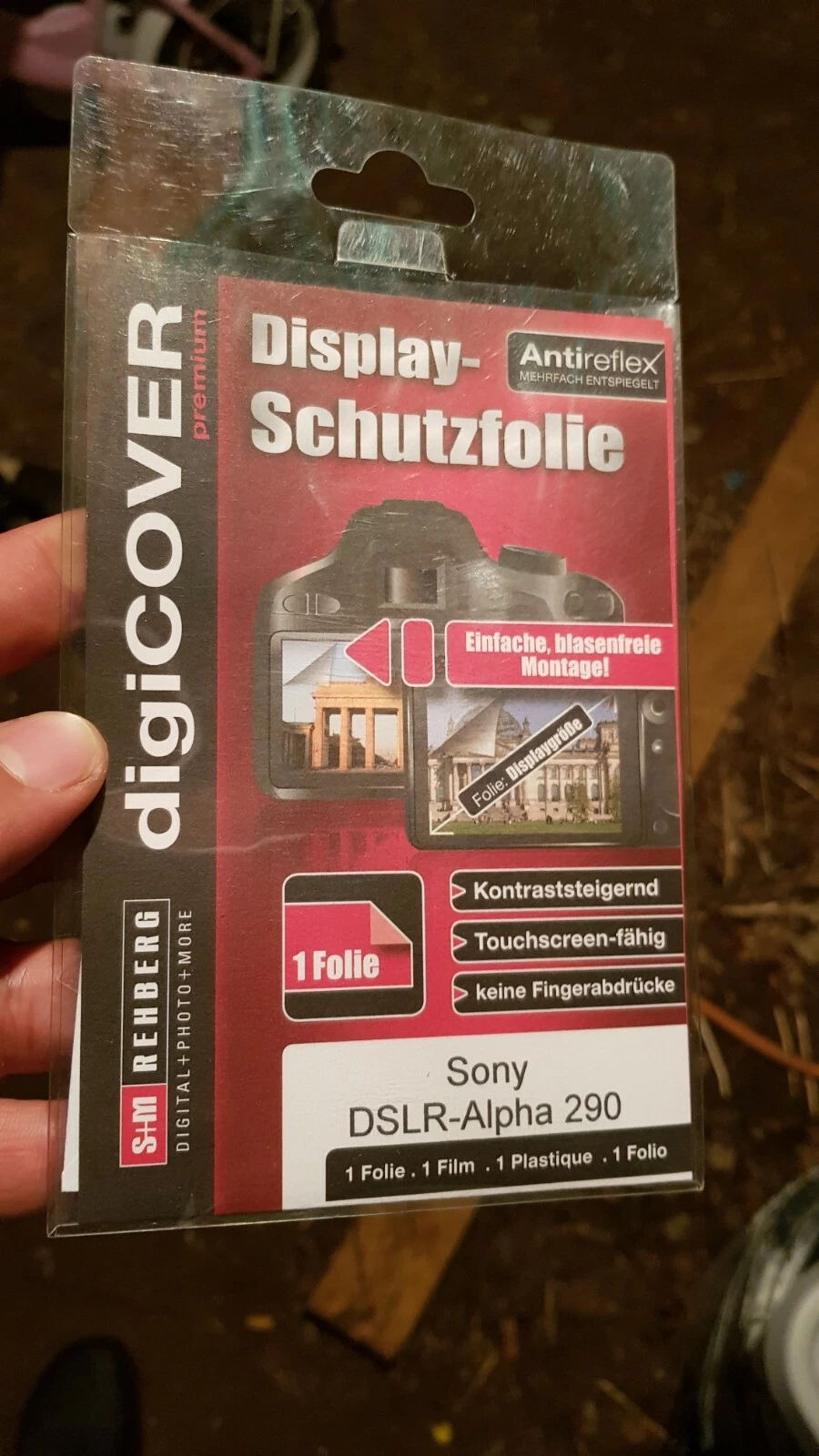 Sony Alpha DSLR-Alpha 290, 390 - DIGICOVER Premium AntiReflex Film N2599... - $418.15 MXN