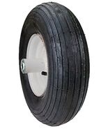 Maxpower 335255 6-Inch Wheelbarrow Wheel Assembly Rib Tread - $717.72 MXN