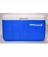 Vintage Coleman KwikServ 40 Cooler Fishing Camping 40 Quart Capacity Blue 0625!! - $99.00