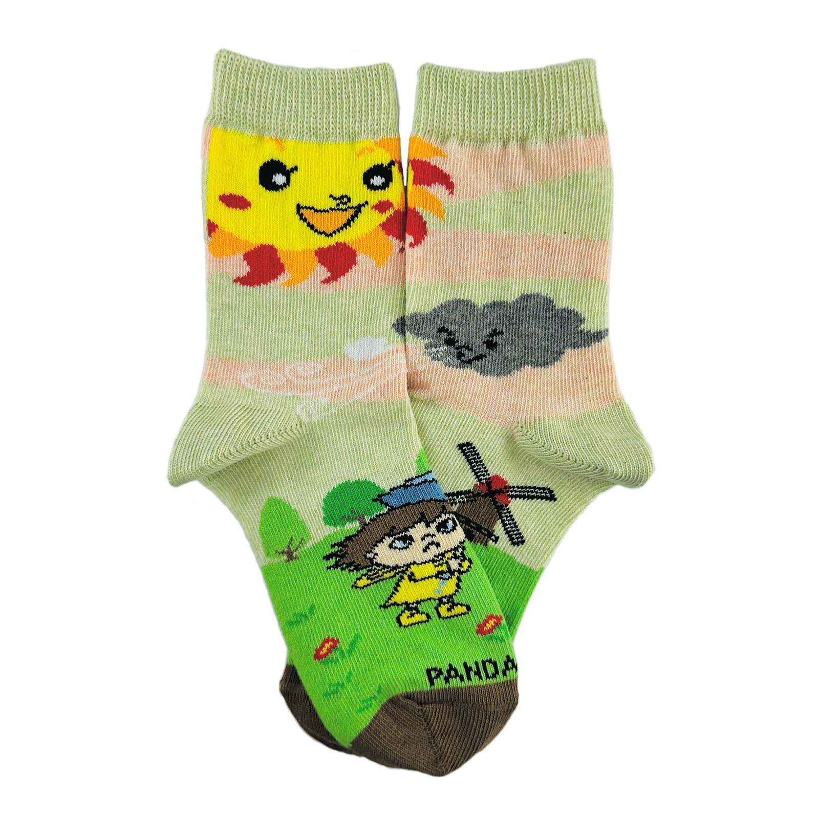 Sun vs. Wind Socks from the Sock Panda (Age 3-7) - $5.00