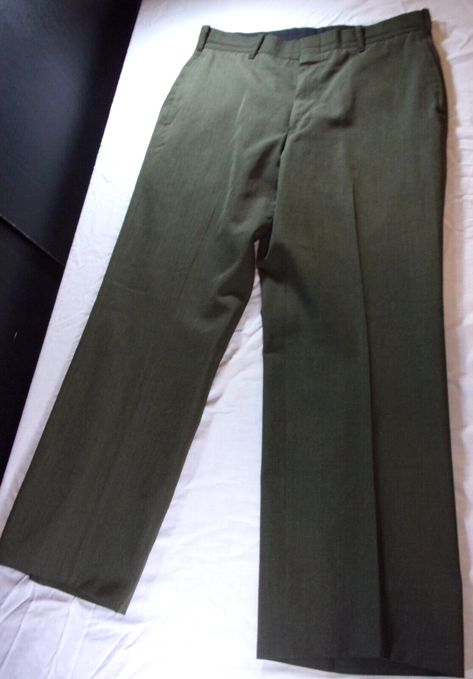 USMC Marine Corp Dress Alpha Uniform Green Shade 2212 Trousers Pants 35L... - $26.13