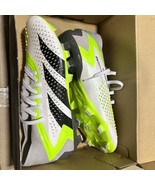 adidas Predator Accuracy.2 Firm Ground Soccer Cleats (White/Core Black/L... - $70.29