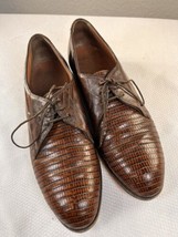 Stetson Vintage Lizard shoes, Size US 7.5 - $98.18