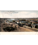Indigenous Indian Dance Dinner Hour At Philip South Dakota Postcard CCCC - $22.84 CAD