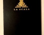 La Scala Restaurant Menu Cover MGM Grand Hotel Las Vegas Nevada 1990&#39;s - $43.95