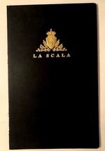 La Scala Restaurant Menu Cover MGM Grand Hotel Las Vegas Nevada 1990&#39;s - £34.44 GBP