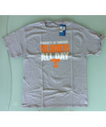 Champion NCAA Tennessee Volutneers Mens Short Sleeve T-Shirt Sz L Gray NWT - £9.51 GBP