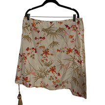 New York &amp; Company Floral Skirt – Size 16 – Elegant &amp; Feminine - $15.00