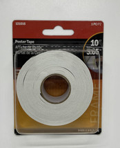 Hillman Removable Poster Tape 10Ft. 121016 - £3.94 GBP