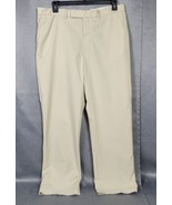 RLX Ralph Lauren Golf Pants Mens 38x32 Beige Tailored Fit Flat Front Str... - $31.38 CAD