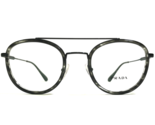 Prada Eyeglasses Frames VPR6SX 05A-1O1 Matte Black Gray Tortoise Wire 49... - $140.03