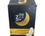 Always Zzz Overnight Pads Size 6 Flexi-Wings 10 Pads Open Box - £20.84 GBP