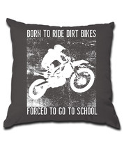 born to ride Pillow (Cover and Pillow Included) - £17.25 GBP