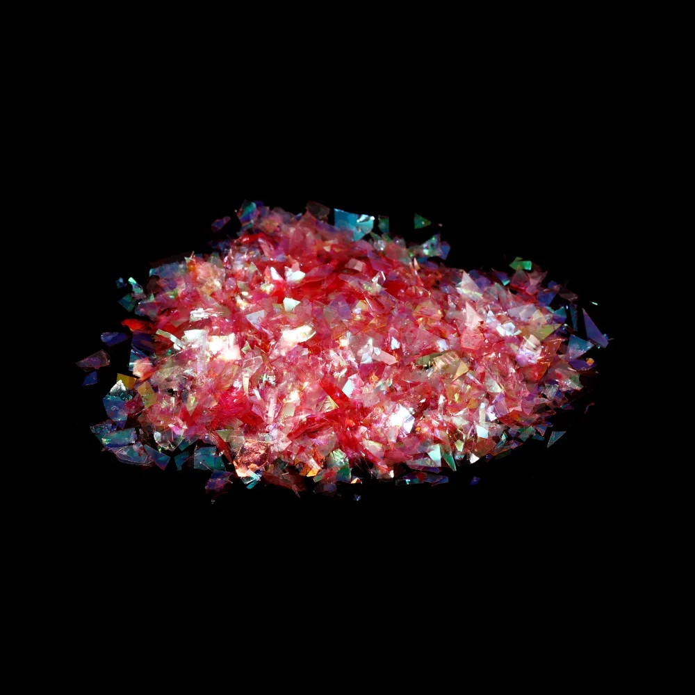 10g Irregular Shiny AB Mirror Aurora Paper Sequin Epoxy Resin Fillings -... - $2.62