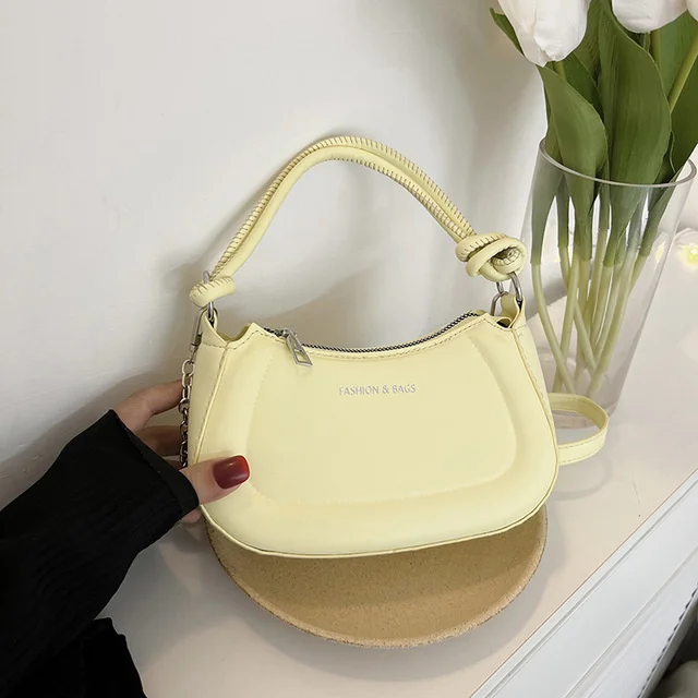 Fashion Exquisite Women  Bags Simple Design Underarm Bag 2023 New Crossbody Bag  - $65.99