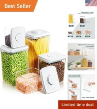 Versatile Stackable Food Storage Containers - 5 Sizes for Pantry Organiz... - €69,89 EUR