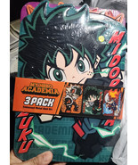 My hero Academia 3 Pack Embossed Metal Wall Art  - $29.69