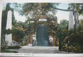Vintage post card of “Washington’s Tomb, Mt. Vernon, VA.” Pub. By C. Lym... - £11.98 GBP