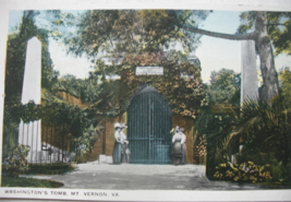 Vintage post card of “Washington’s Tomb, Mt. Vernon, VA.” Pub. By C. Lym... - $15.00