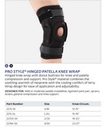 DJO Bell-Horn ProStyle Hinged Patella Knee Wrap L/XL - ACL, LCL, MCL, PC... - $33.48 CAD