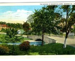 Bridge at Mountain Home Postcard Monroe County Pennsylvania 1939 - £11.07 GBP