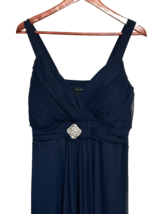 Women&#39;s Formal Dress B. Smart Navy Blue Size 16 Party Cocktail Rhineston... - £16.02 GBP