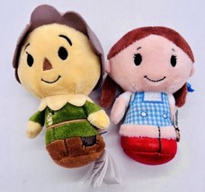 Hallmark Itty Bittys Dorothy Scarecrow Wizard of Oz Plush Lot of 2 Stuffed Toy - £9.74 GBP