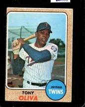 1968 Topps #165 Tony Oliva Vg Twins Hof *X102854 - £2.73 GBP