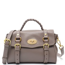 Women Fashion Genuine Leather Satchel Handbags Niche Brand Design Buckle Flap Cr - £130.03 GBP
